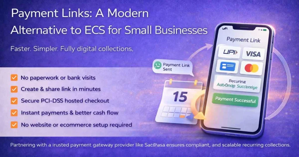 Payment Links as a Modern Alternative to ECS Setup for Small Businesses