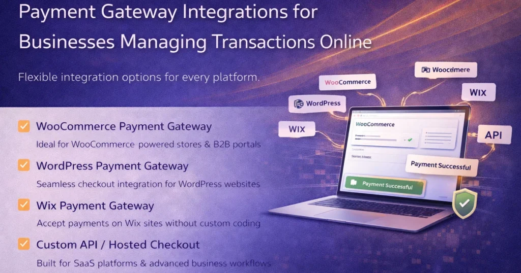 Payment Gateway Integrations for Businesses Managing Transactions Online