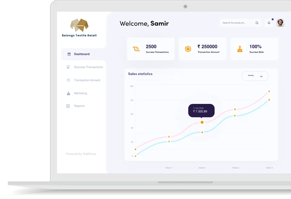 TPV for Online and Offline Payments - SabPaisa