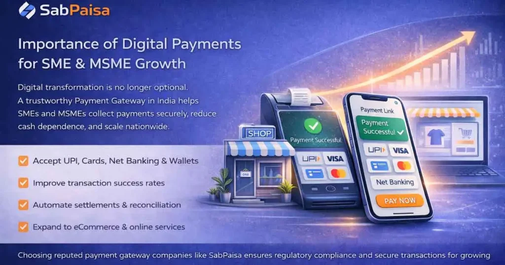 Importance of Digital Payments for SME & MSME Growth