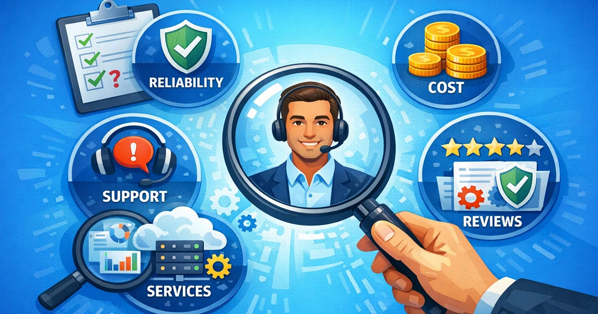 What to look for when choosing a provider